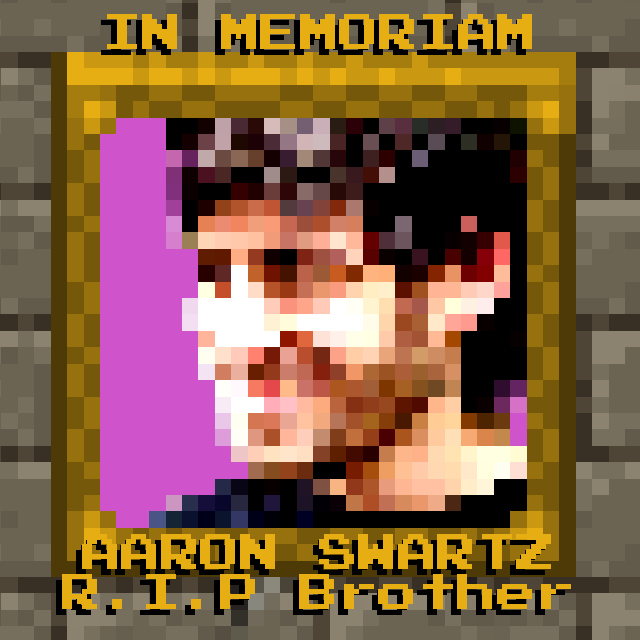 Thumbnail Badge In Memoriam Aaron Swartz - R.I.P Brother